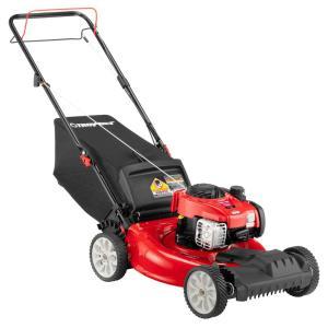 21 in. 140cc 550e Series B&S Gas 2-in-1 Self-Propelled Walk Behind Lawn Mower with Tri-Action Cutting System