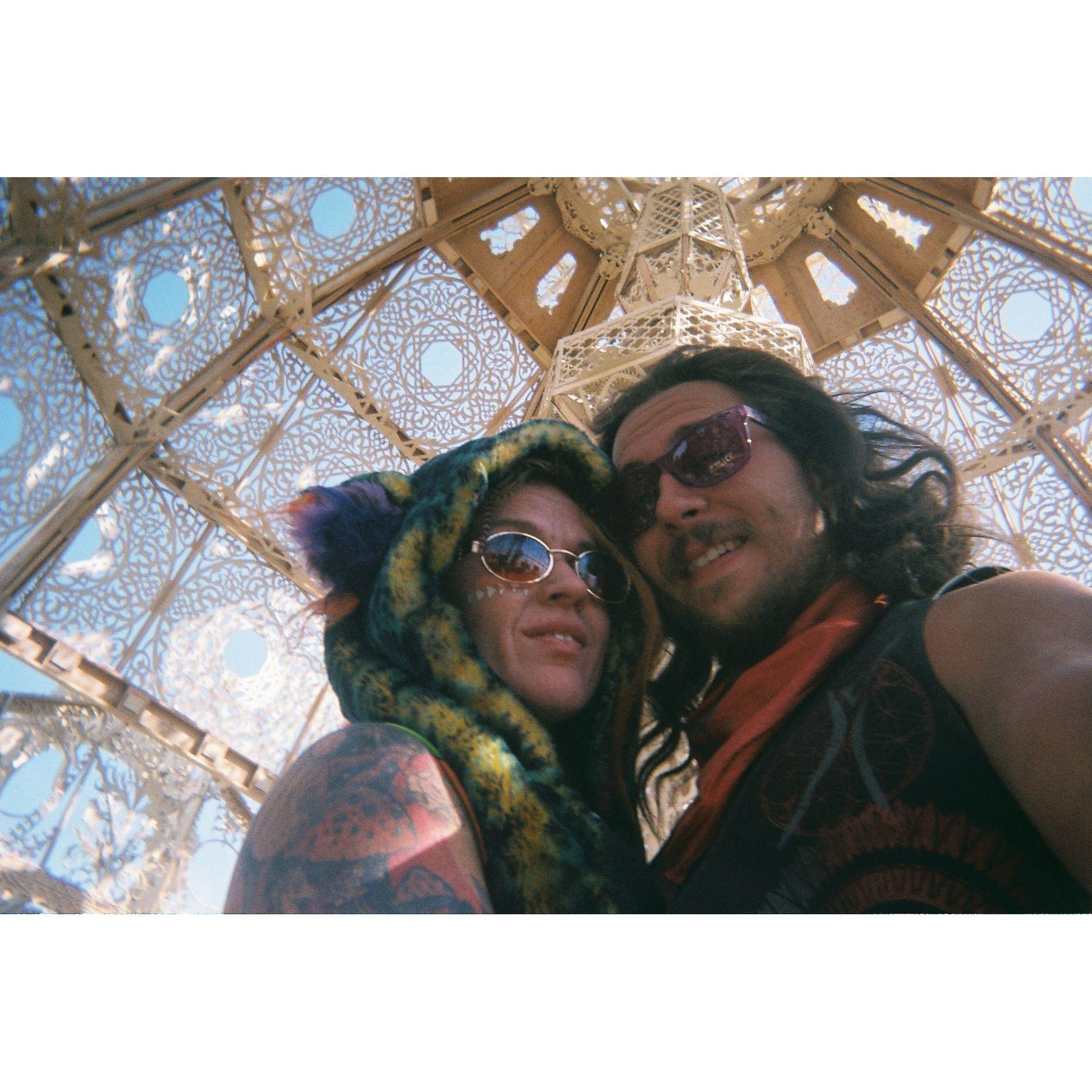 Love in The Temple at Burning Man