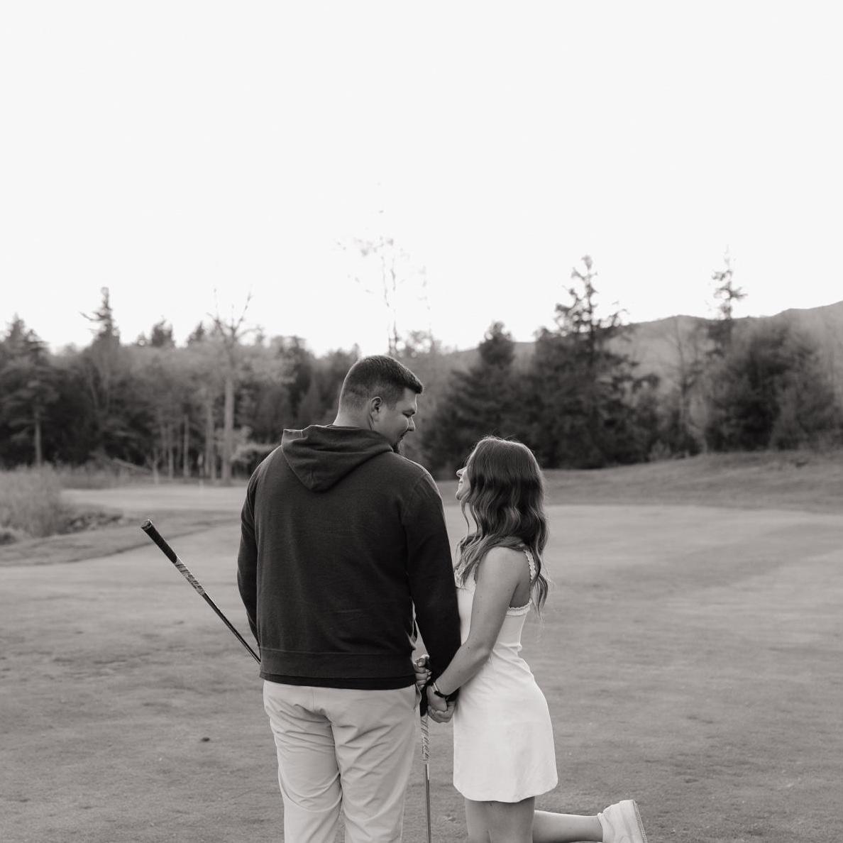 Fun golfing photos! by Isabel Rae Photography