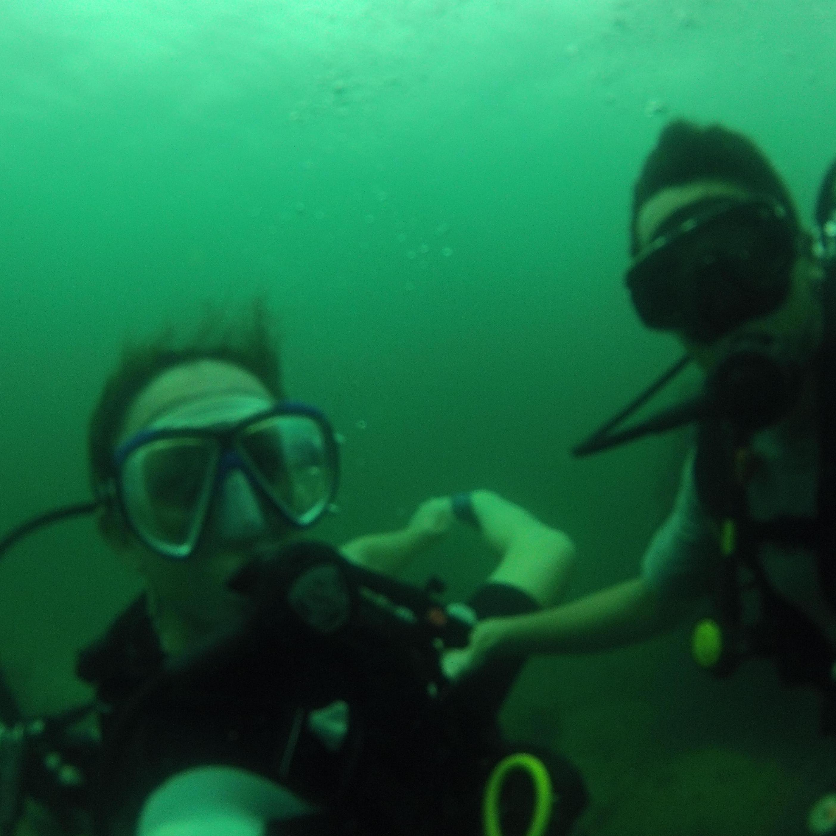 Somewhere in the Caribbean Ocean off the coast of Belize