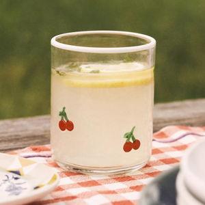 Anthropologie Icon Juice Glass - Cherries