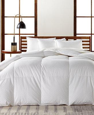 Hotel Collection European White Goose Down King Comforter