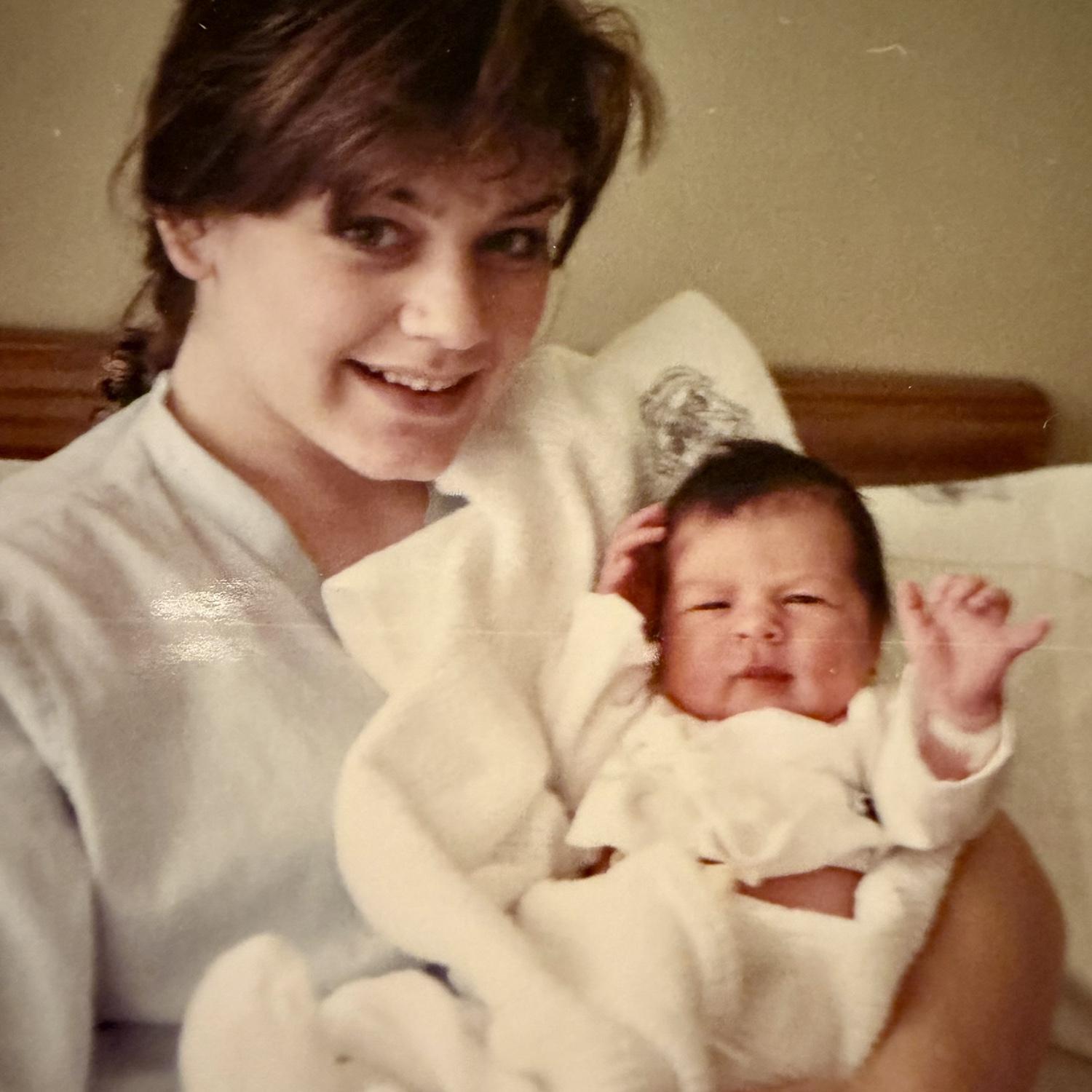 Kyrstin and her mom