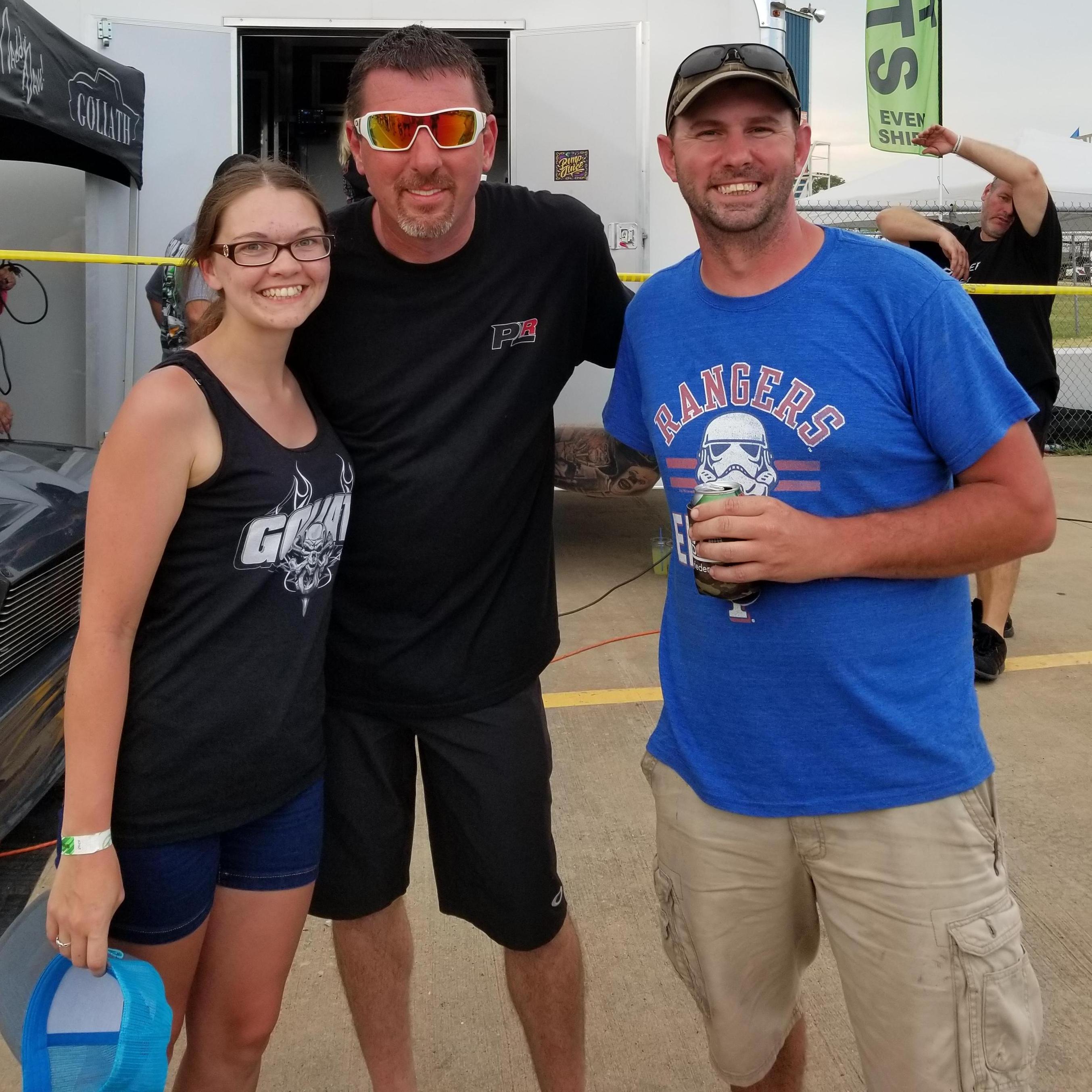Kari got to meet one of her favorite Outlaws