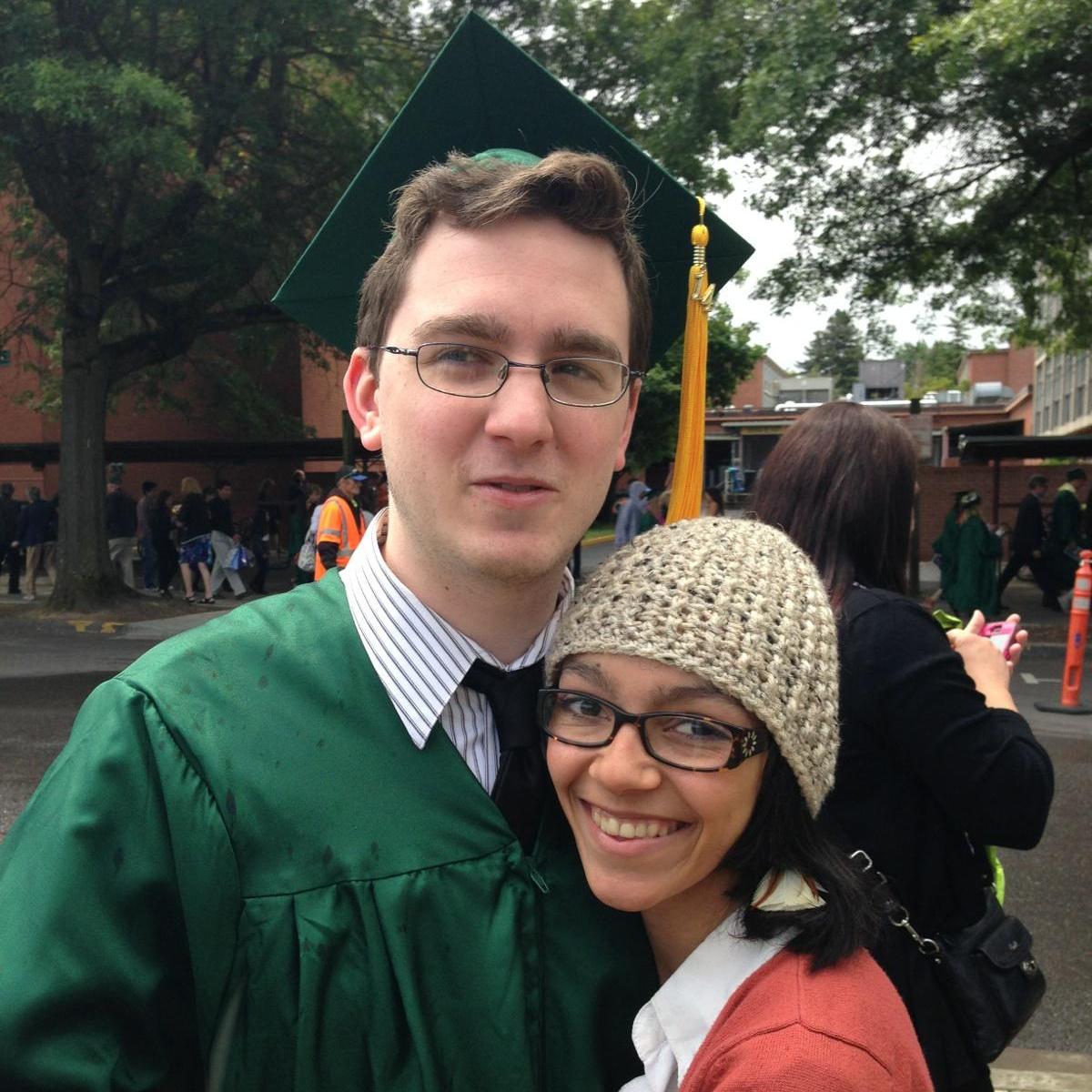 When kirk graduated from University of Oregon in 2014!