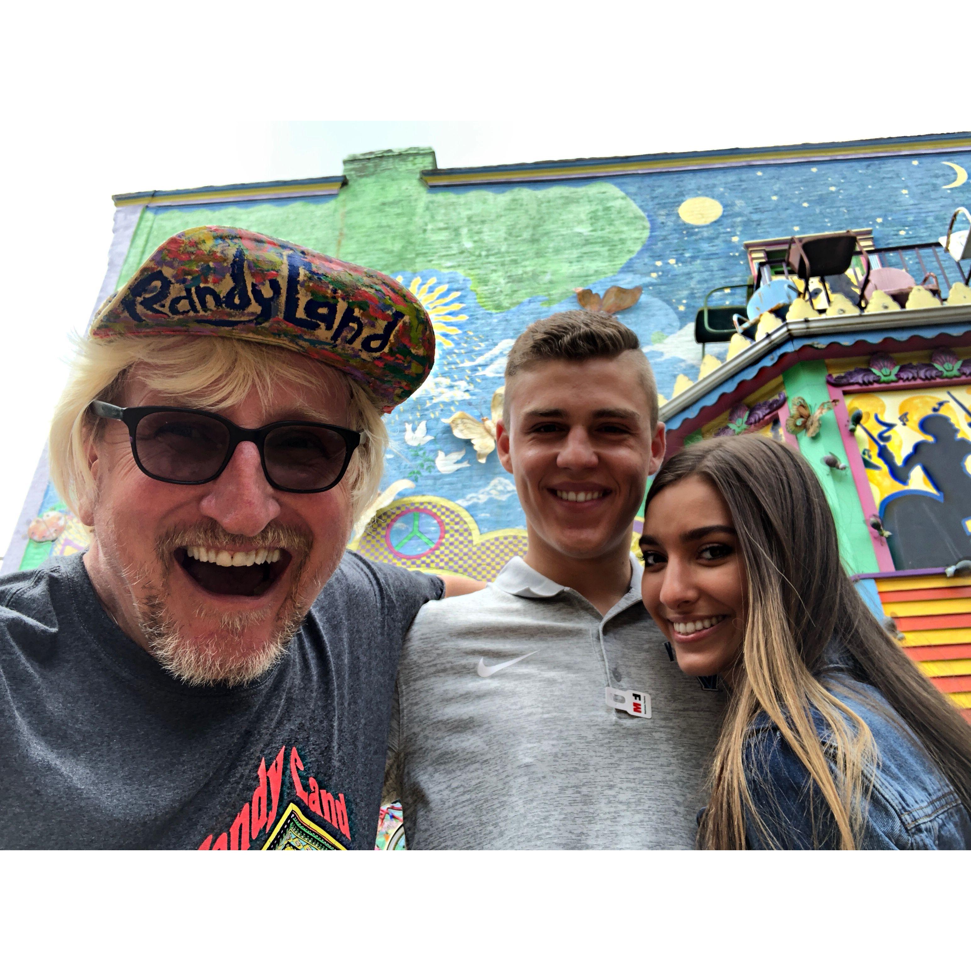 A fun visit to Randyland on the North Shore of Pittsburgh 6.2.2018