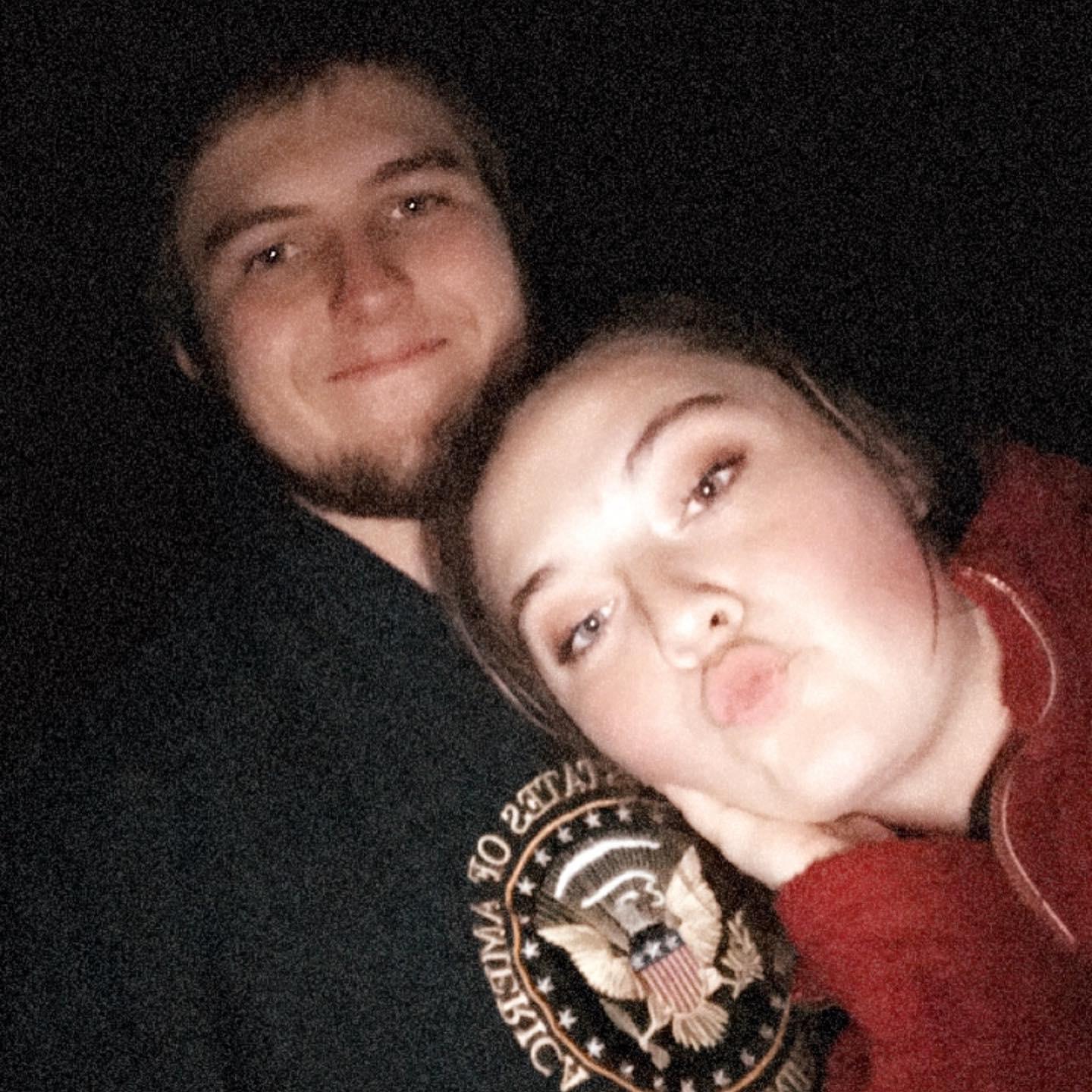 This was the first picture Paige and Wyatt took together!