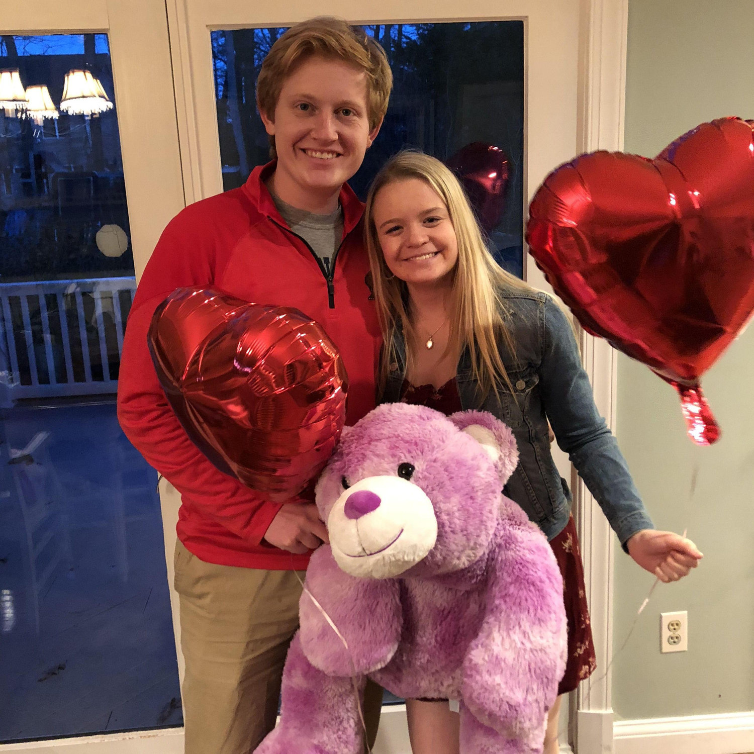 Our first Valentine's Day (February 2019)