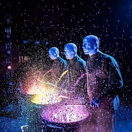 Our favorite show: Blue Man Group now featured at the Luxor