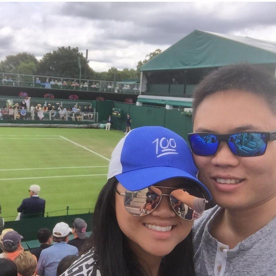 Wimbledon 2017 - after waiting in the queue at 4am!
