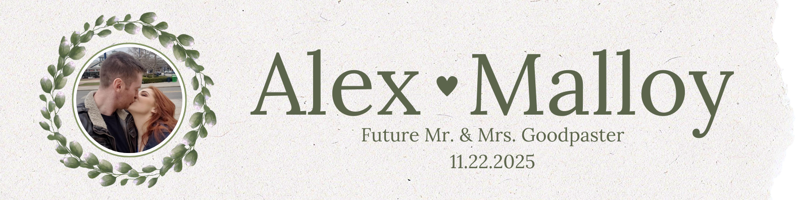 The Wedding Website of Malloy Mundy and Alexander Goodpaster