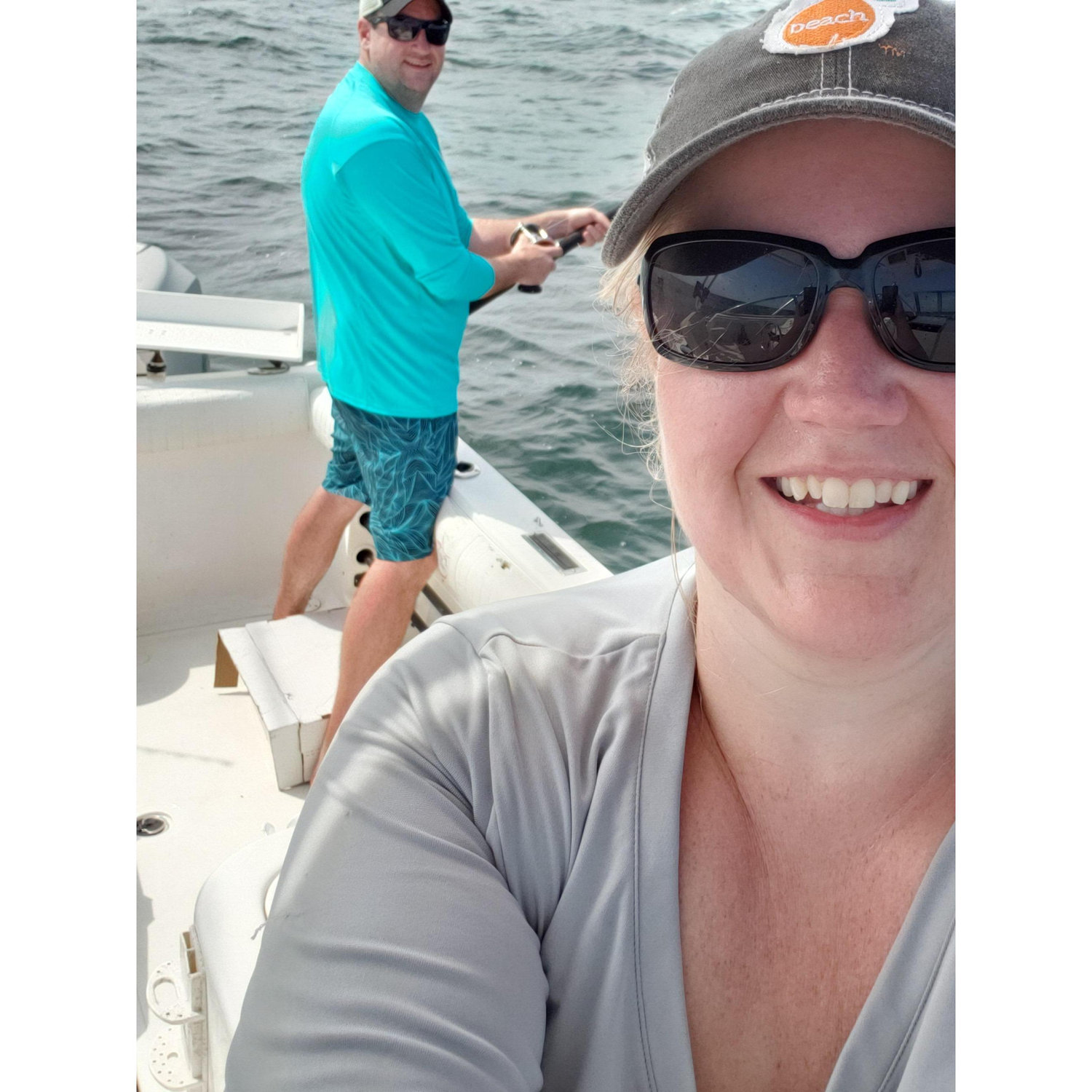 Fishing with Johnathan!