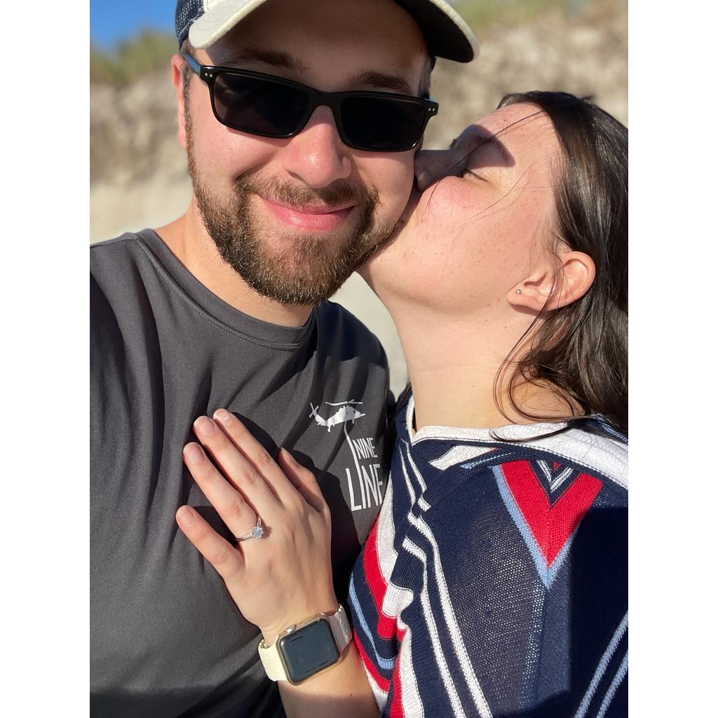 ENGAGED!!  October 28, 2023