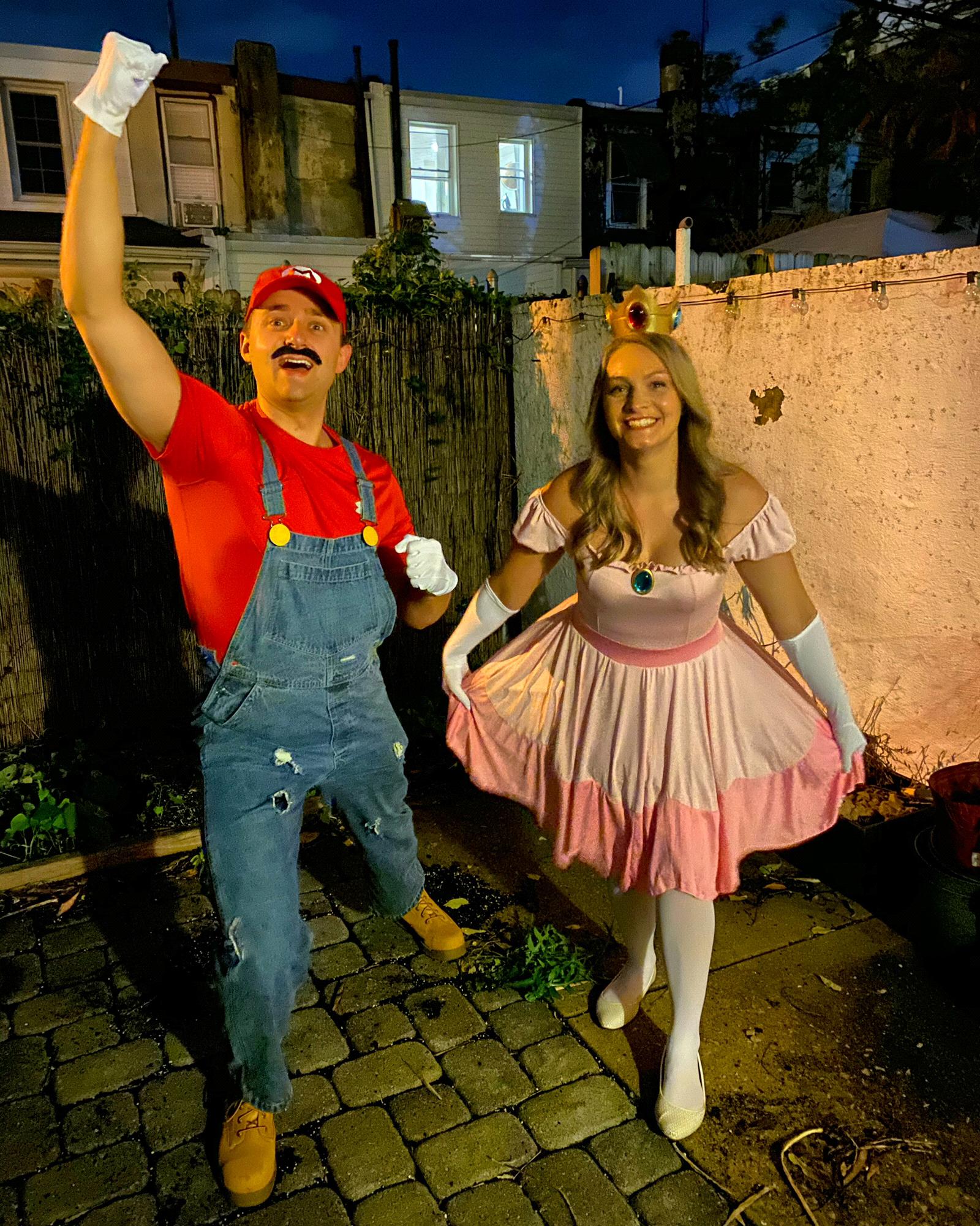 Mario and Peach