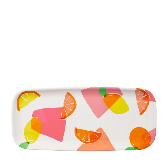 kate spade new york Citrus Celebration Melamine Appetizer Tray