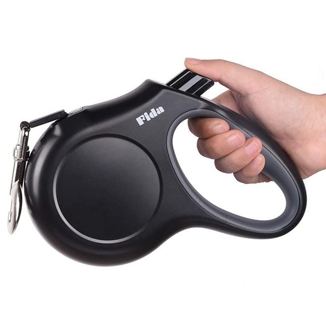 Fida Retractable Dog Leash Large Breed, Heavy Duty 16 ft Dog Walking Leash for Large Dog up to 110 lbs, 360° Tangle Free, Black