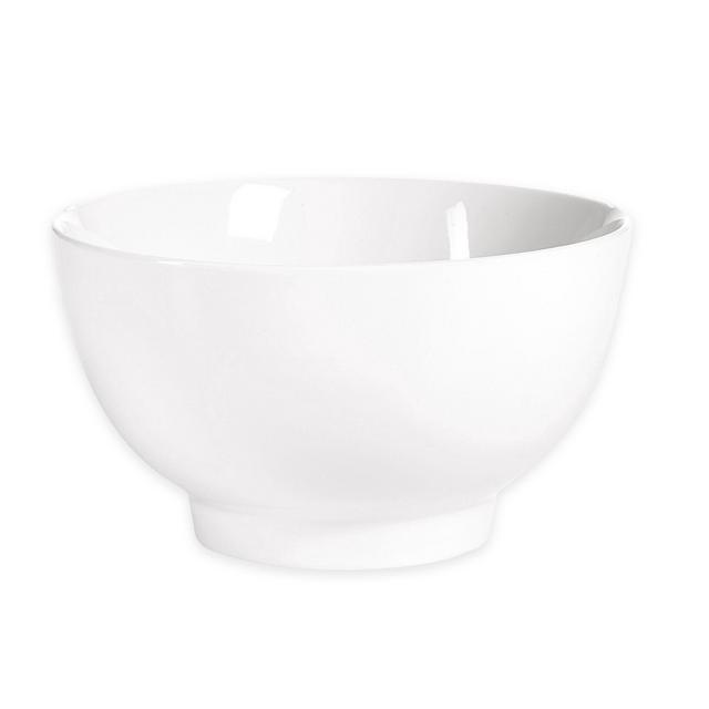 Over and Back® Fortune Noodle Bowls in White (Set of 4)