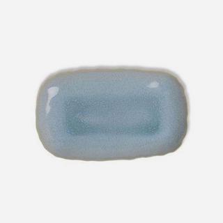 Plume Ocean Blue Rectangular Platter