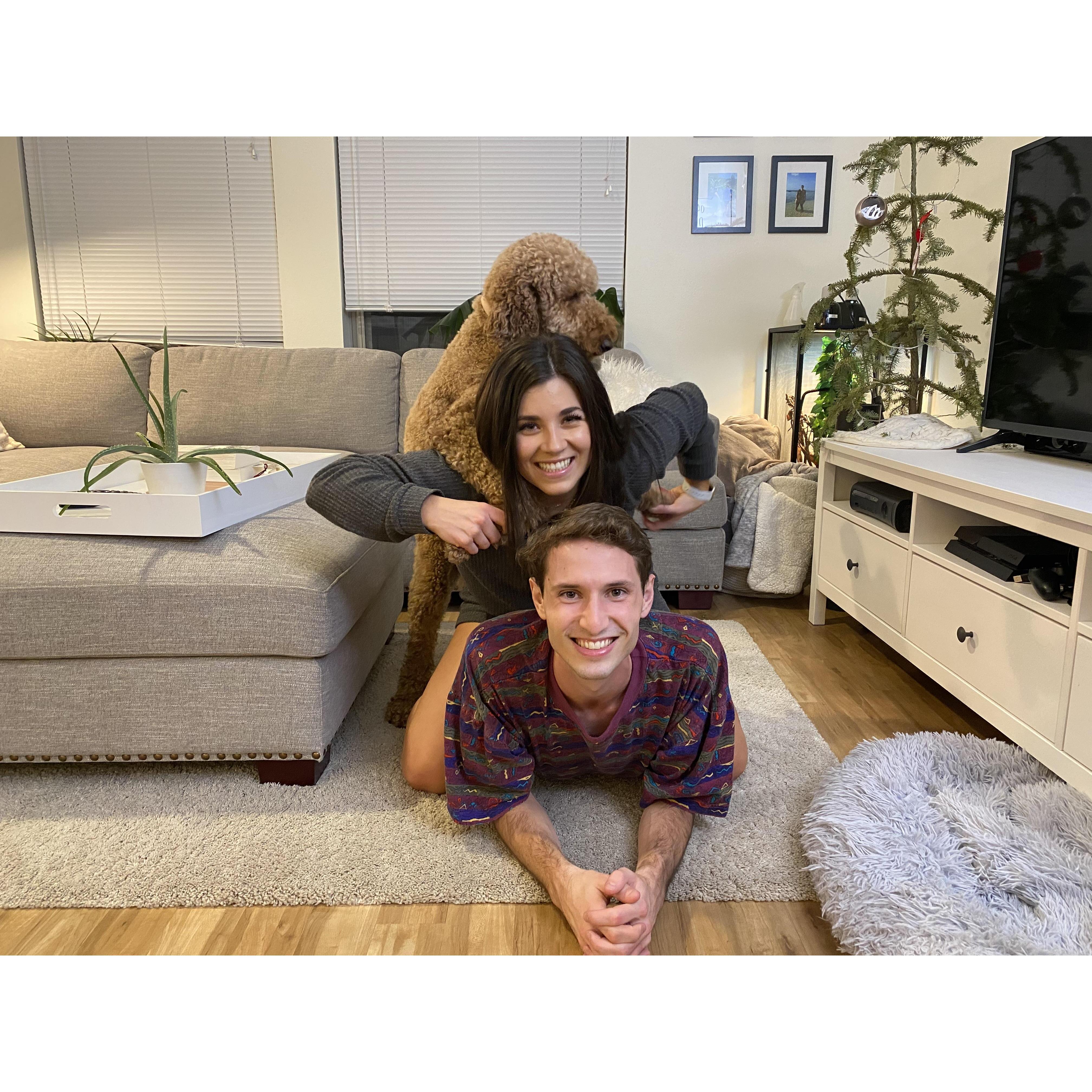 New Years Eve 2020 - in our Seattle apartment