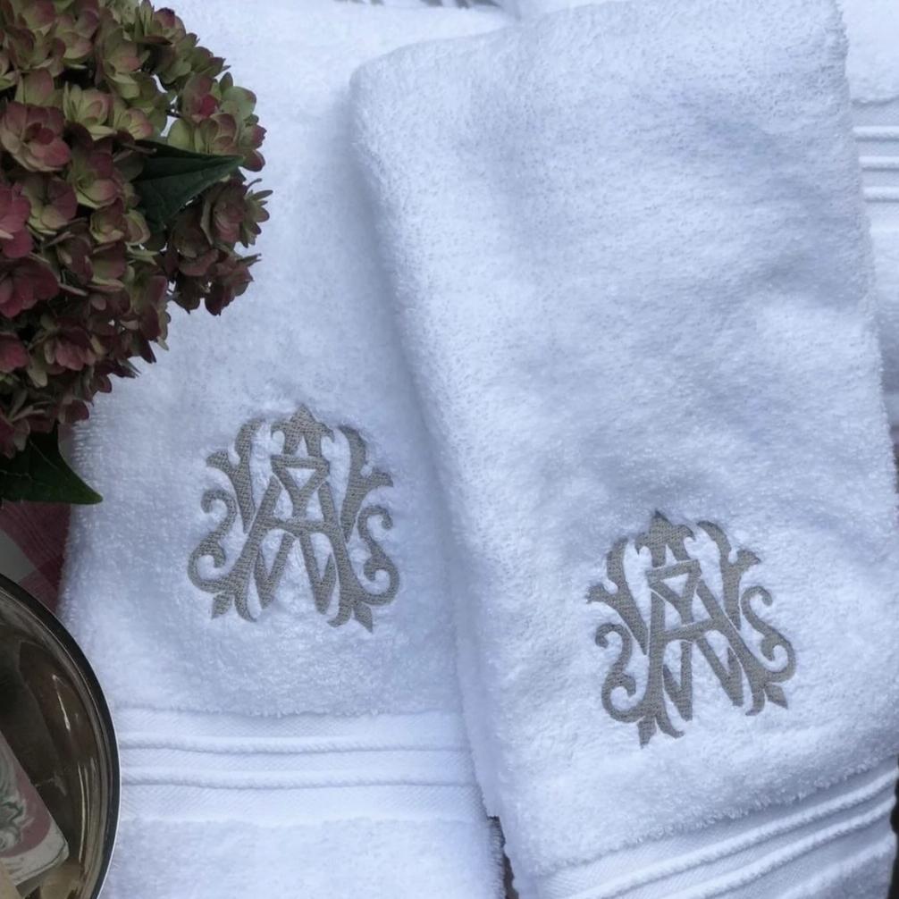 Monogrammed Towel Set