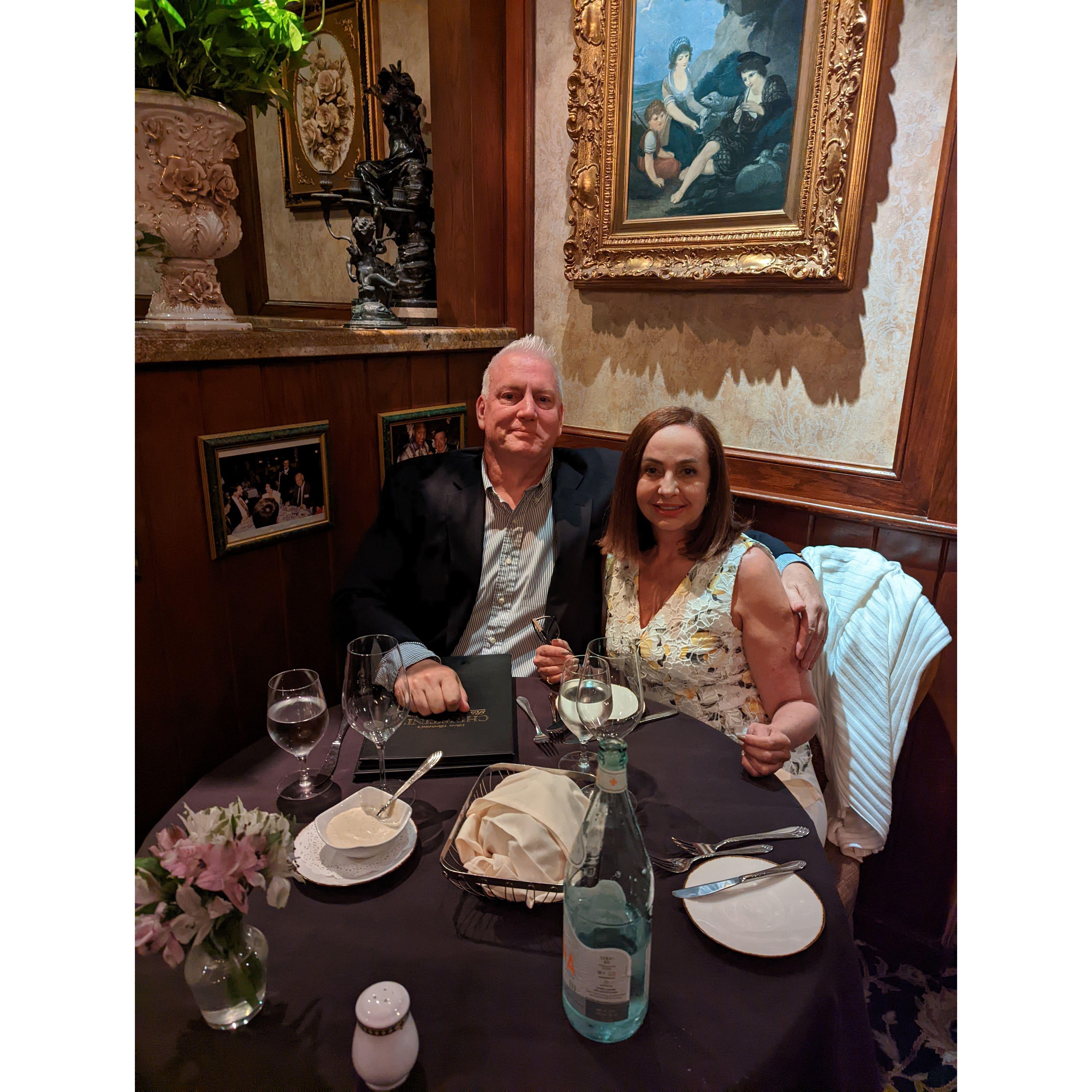 Six month anniversary dinner!