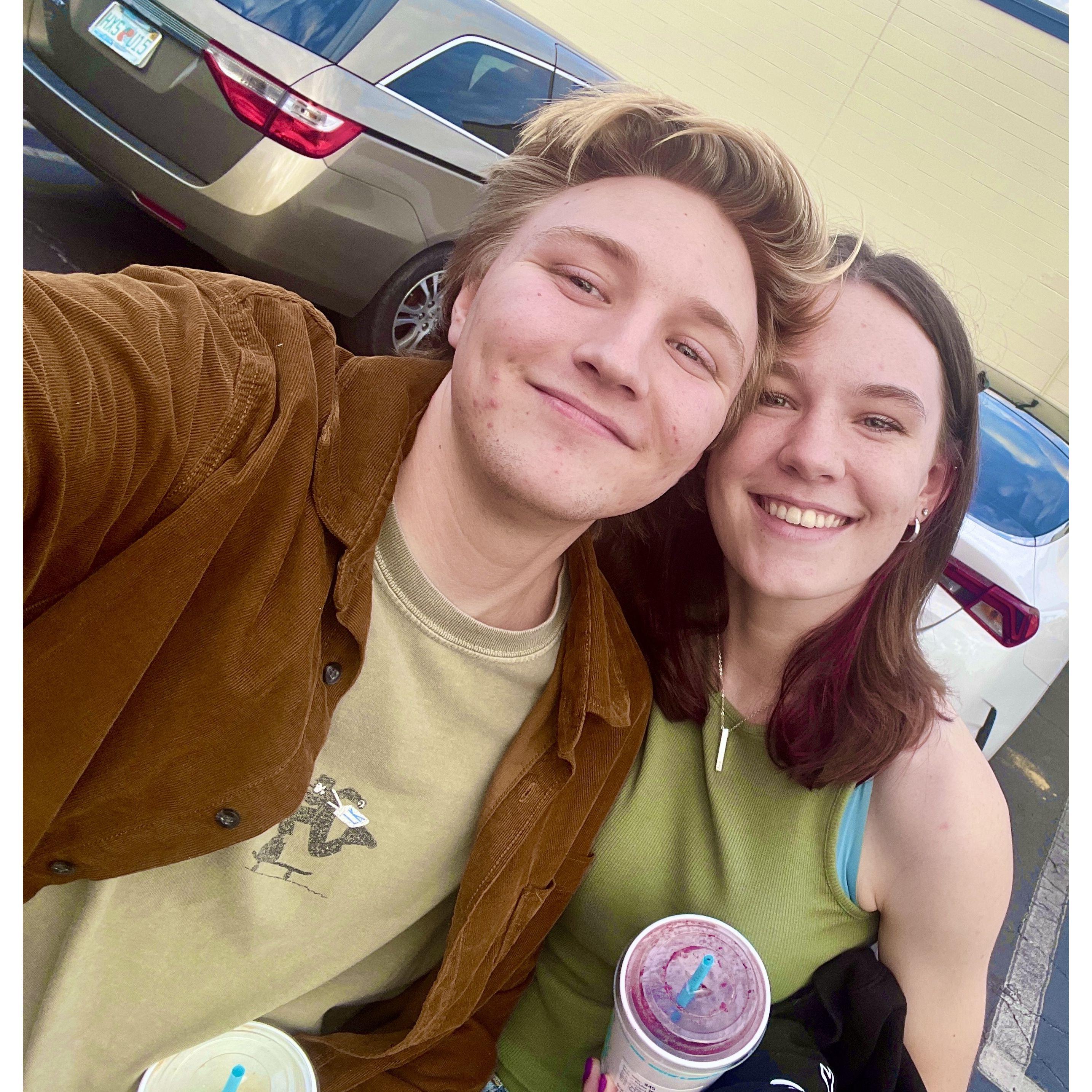 Our first date