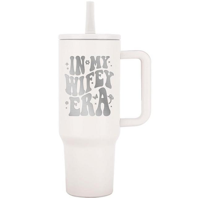 JETIKON Bridal Shower Gifts for Bride In My Wifey Era 40oz Tumbler with Lids Straws Bride Wifey Cup Bride Gifts Bachelorette Gifts for Bride to Be Wedding Gifts for Bride Engagement Gifts for Her
