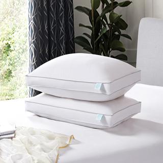 240-Thread Count Feather and Down Pillow, Set of 2