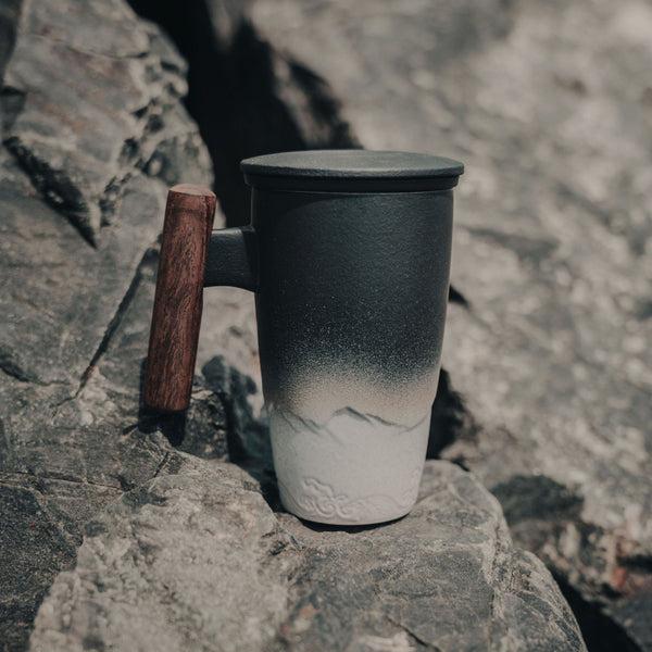 The Nepal Coffee & Tea Mug (Strainer & Lid Included)