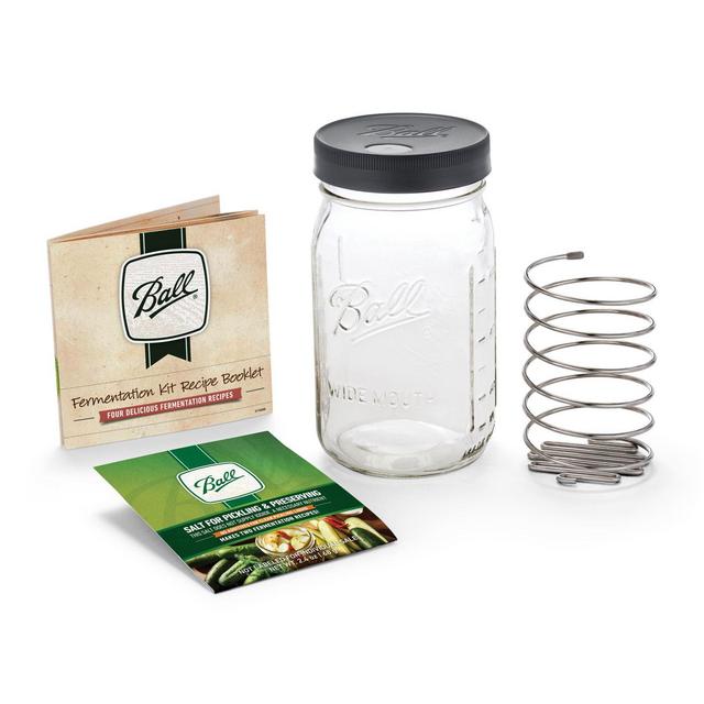 Ball® 32 oz. Glass Fermentation Kit in Clear