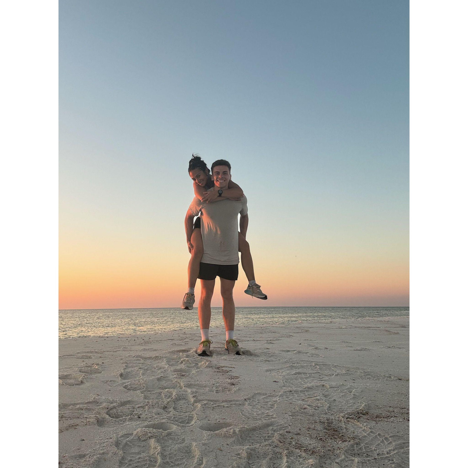 Ethan and Estela's beach camping trip in Florida
