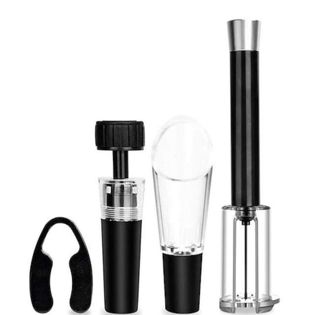 4 Pcs set Air Pump Wine Bottle Opener Air Pressure Vacuum Red Wine Stopper Beer Lid Opener Corkscrew Corks Out Tool Stainless Steel Pin 2026 - $19.99