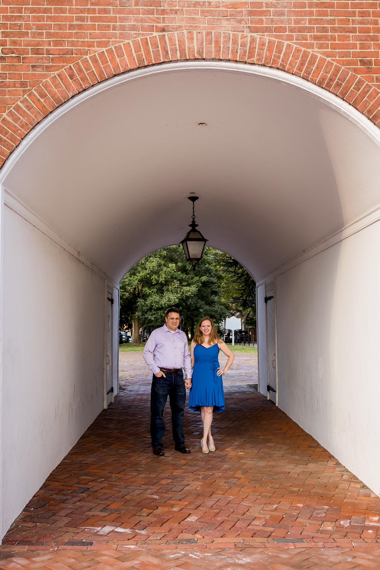 Engagement photos - old New Castle, DE - August 2022