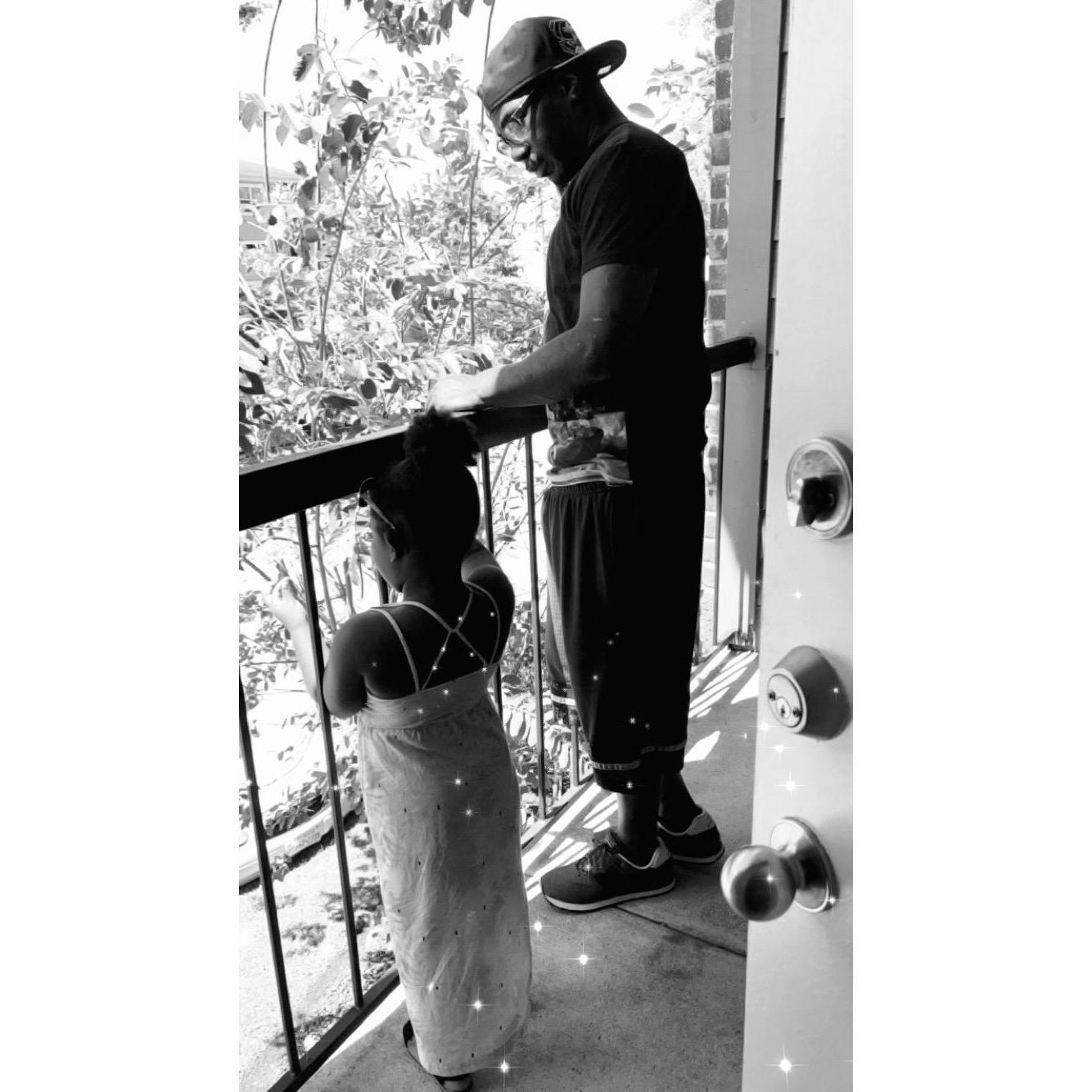 Capture beautiful bonding on the patio