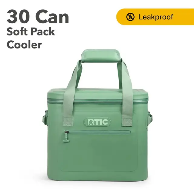 RTIC Outdoors Softpack 30 Cans Soft Sided Cooler - Sage