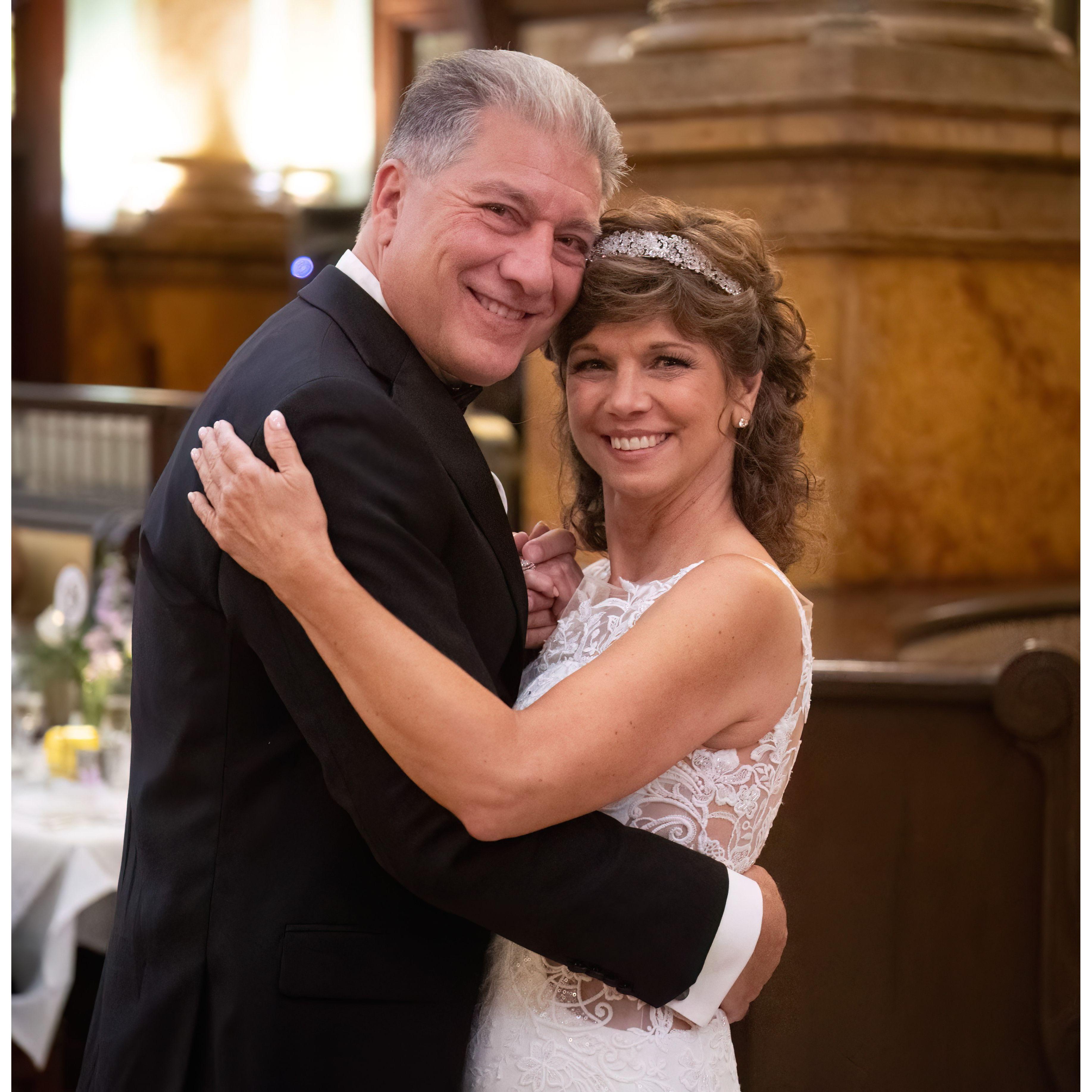 Our first dance as Mr. & Mrs.