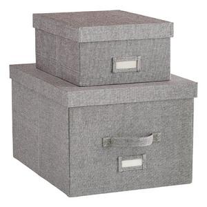 Grey Storage Boxes