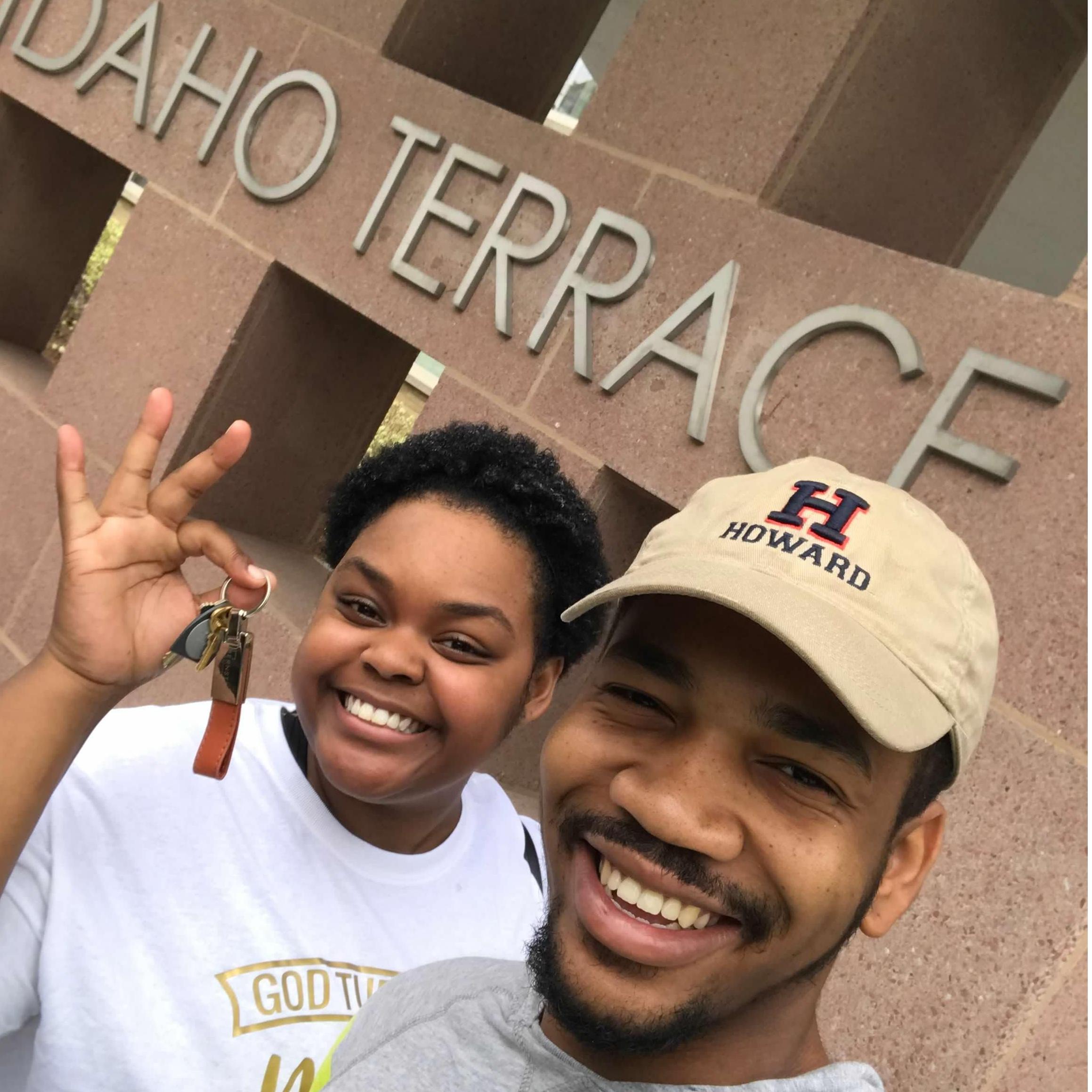 April 2019 Our first apartment together!