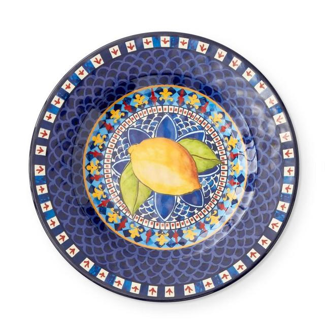 Sicily Outdoor Melamine Salad Plate, Each, Lemon