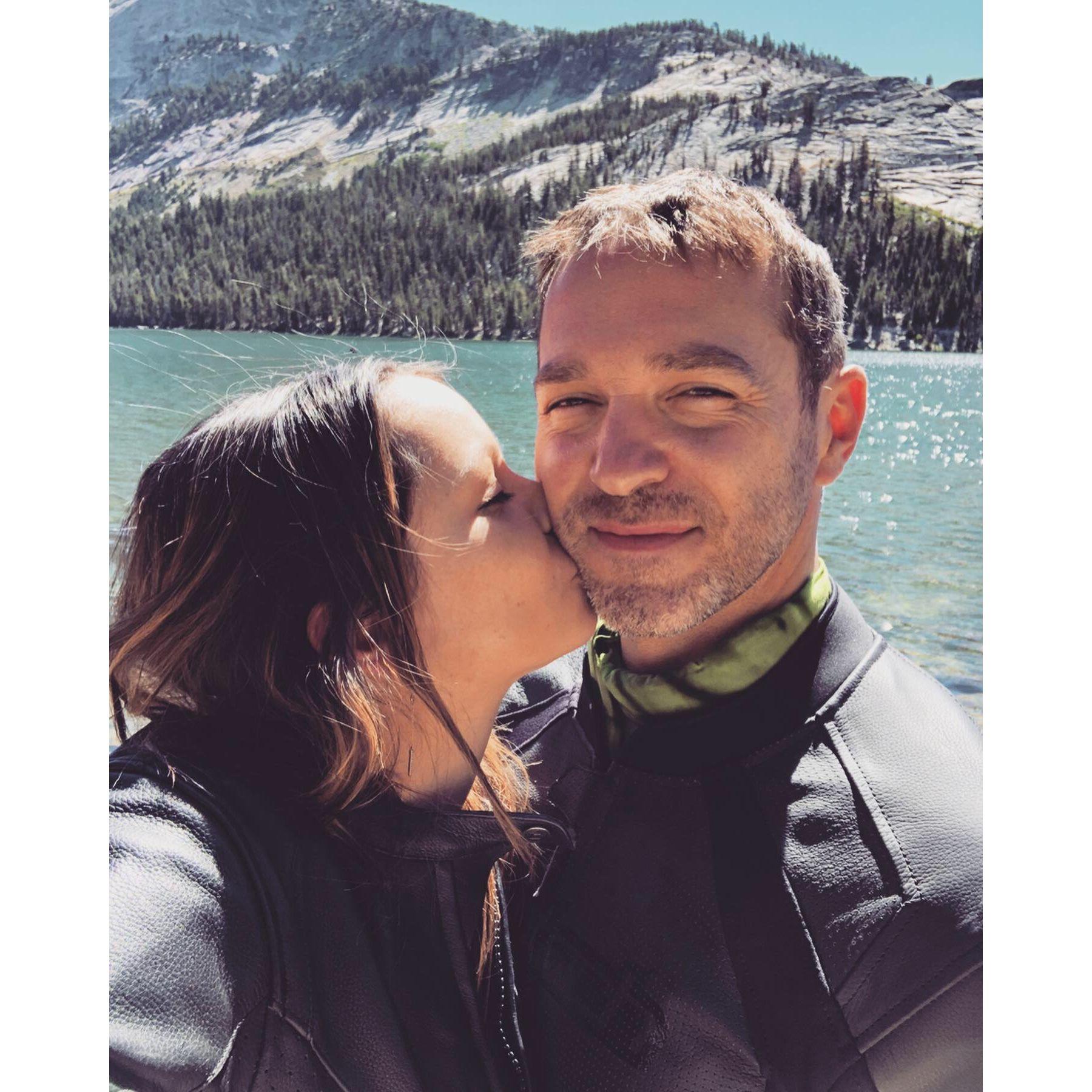 This was the first stop on our very first motorcycle trip in 2018. Yosemite National Park, CA