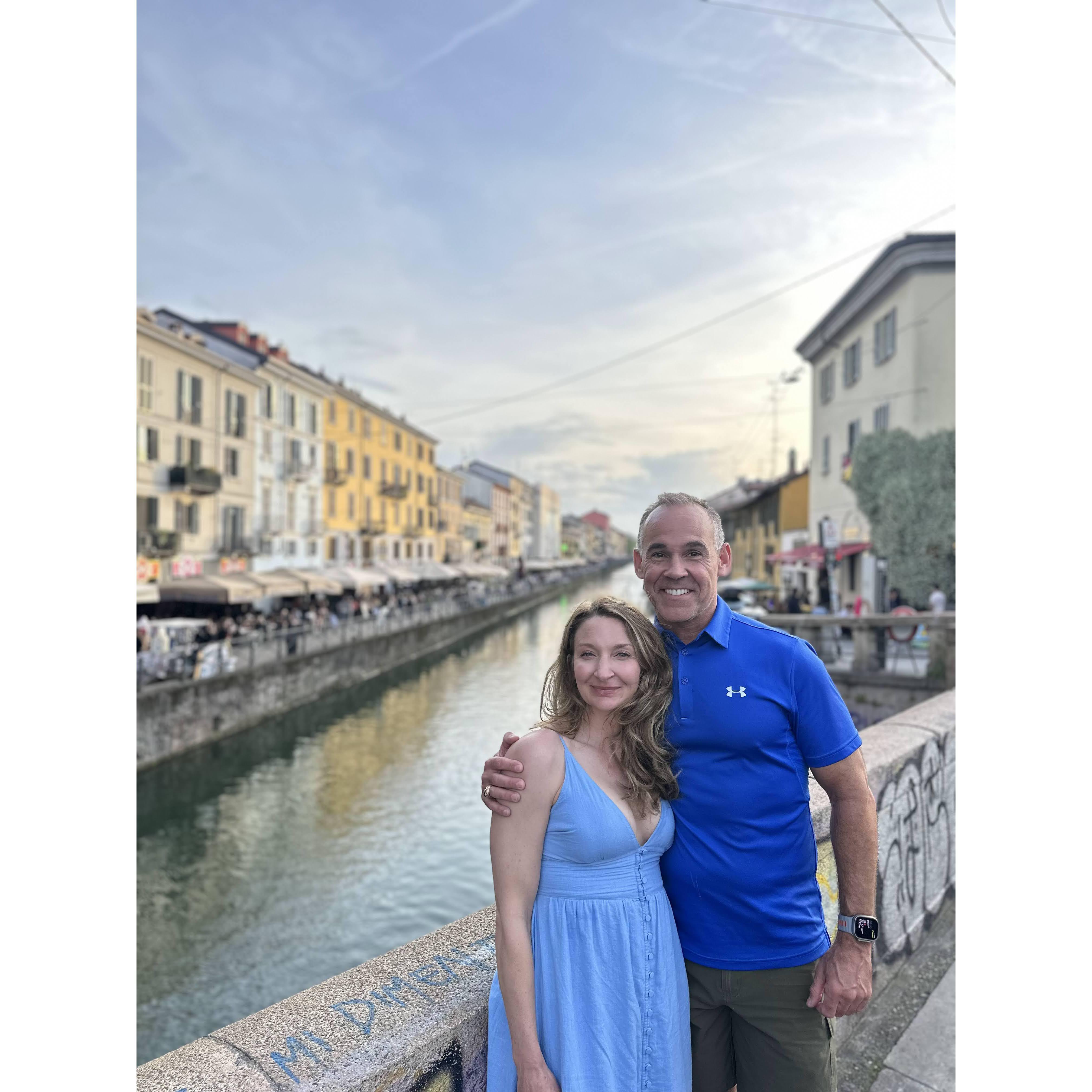 Enjoying a bit of Italy!