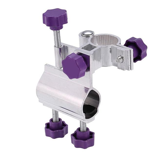 Fishing Rod Holder, Durable Aluminum Alloy Fishing Rod Pole Holder Chair Clamp Bracket (2 Colors)