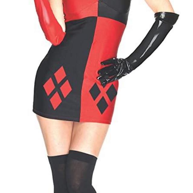 DC Comics Secret Wishes Super Villain Harley Quinn Costume