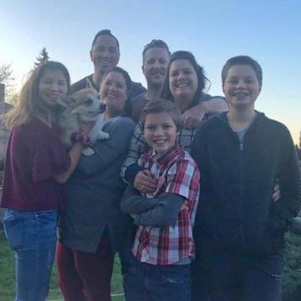 Evening seeing Kyle and the Huffman kiddos