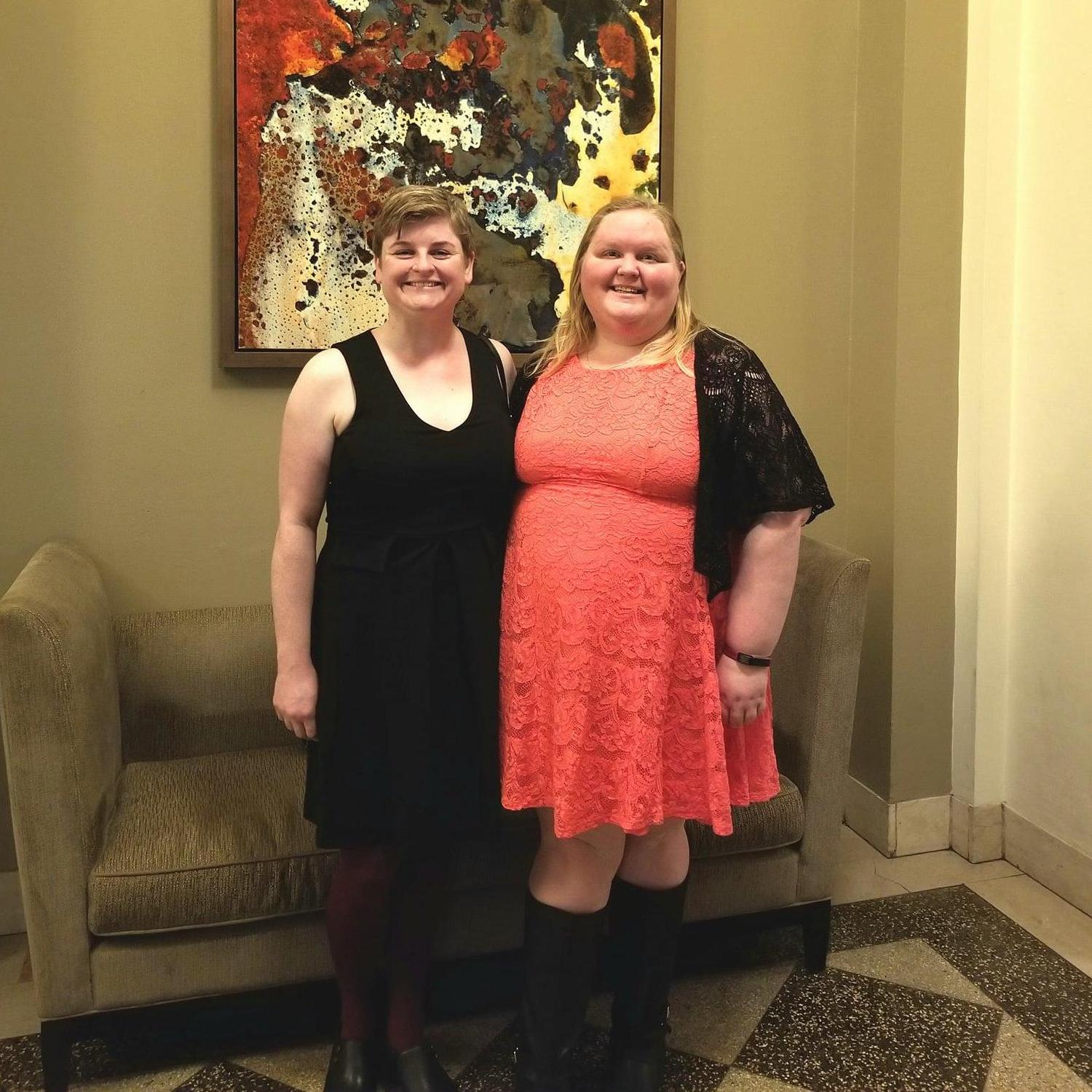 Our first Valentine's Day together in 2018.