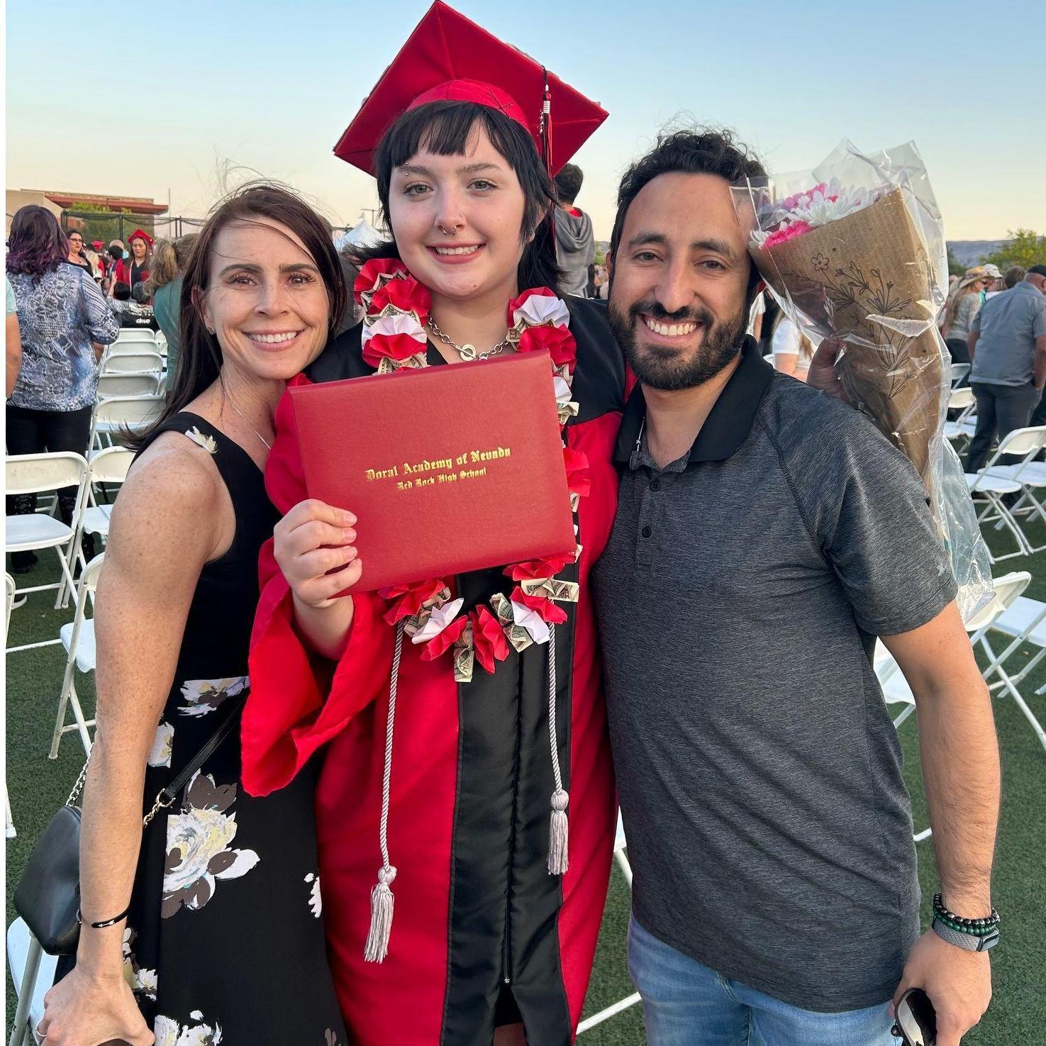 Keira's graduation