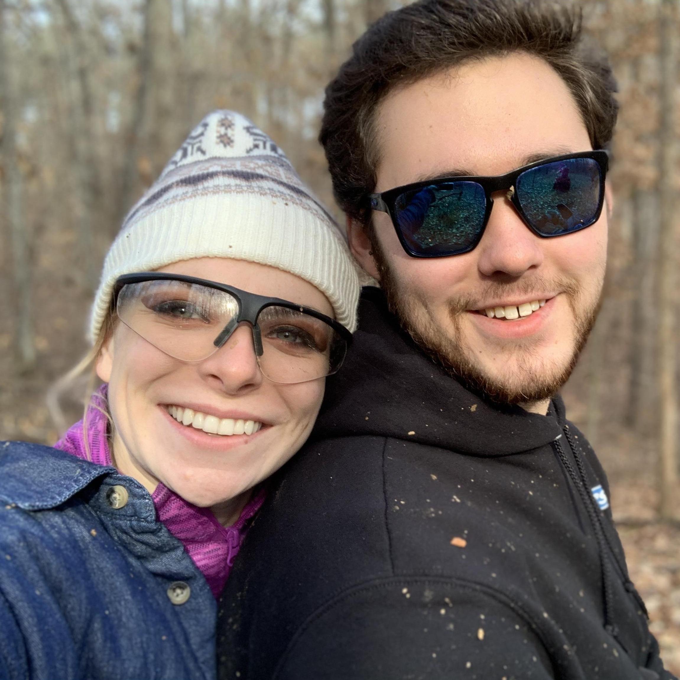 Muddy fourwheeling trip while at the 'Bray' Ridgeway Farm. (December 30, 2018)