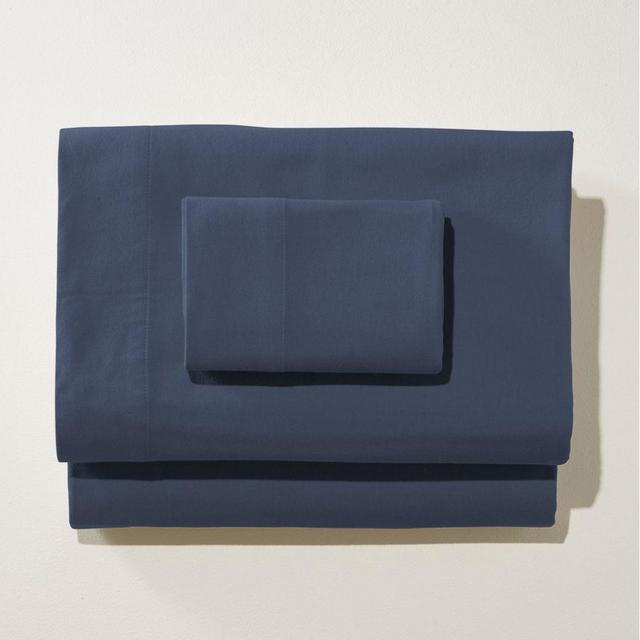 Ultrasoft Comfort Flannel Sheet Set (Queen, Mariner Blue)