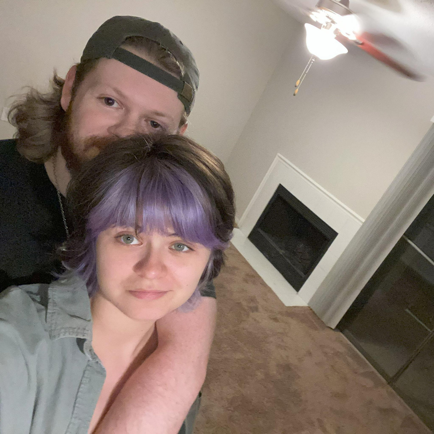 Us moving out of our first apartment in Nashville