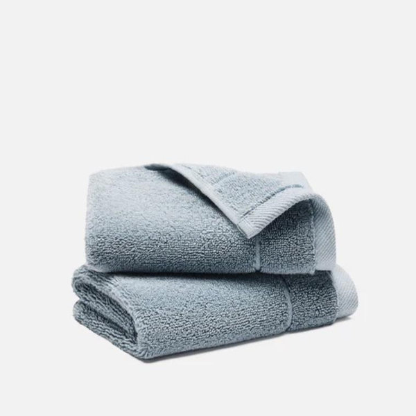 Super-Plush Turkish Cotton Washcloths in color Storm